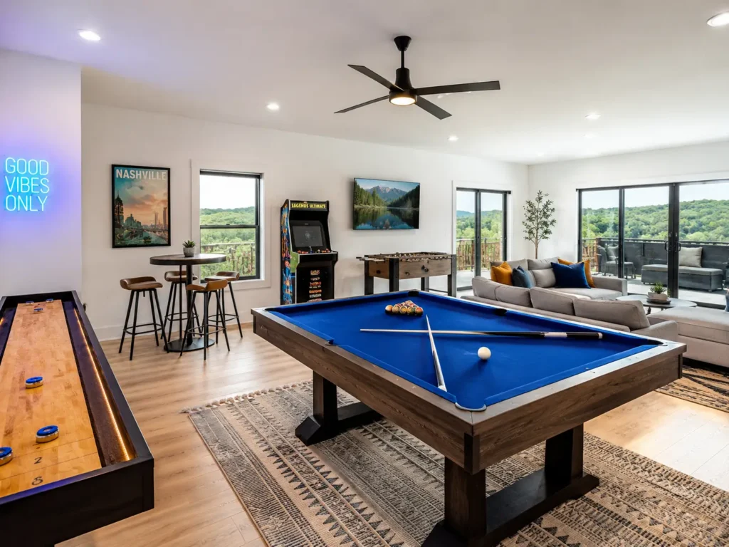 Bryce VA Airbnb Game Room