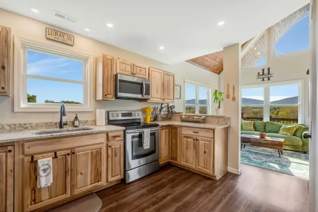 Kitchen at Hunter's Haven